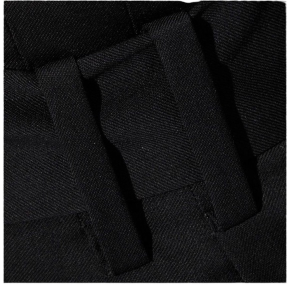 IRO Harabel Wool One Shoulder Puff Sleeve Belt Tailored Pleated Jumper Jumpsuit - Picture 14 of 15